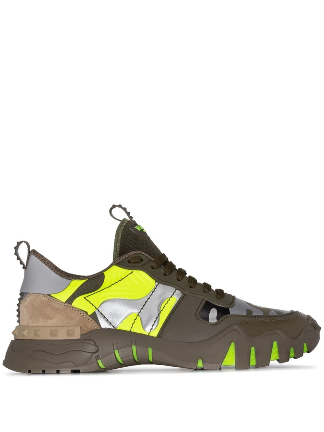 

Valentino Garavani камуфляжные кроссовки Rockrunner, коричневый, Коричневый;серый, Valentino Garavani камуфляжные кроссовки Rockrunner, коричневый