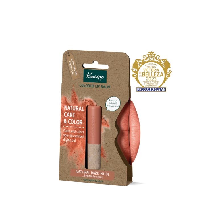 

Бальзам для губ Bálsamo Labial con Color Kneipp, Natural Dark Nude