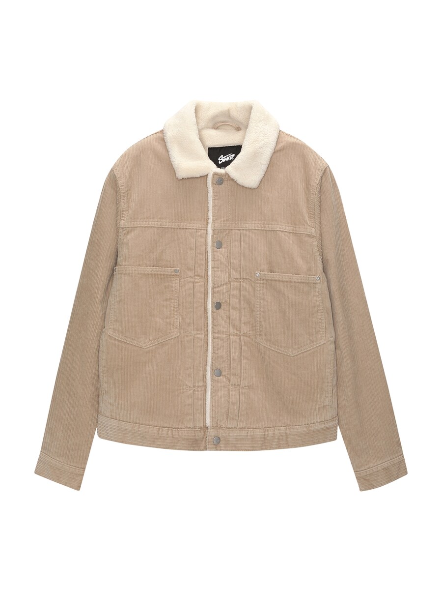 

Всесезонная куртка Pull&Bear Between-Season Jacket, бежевый