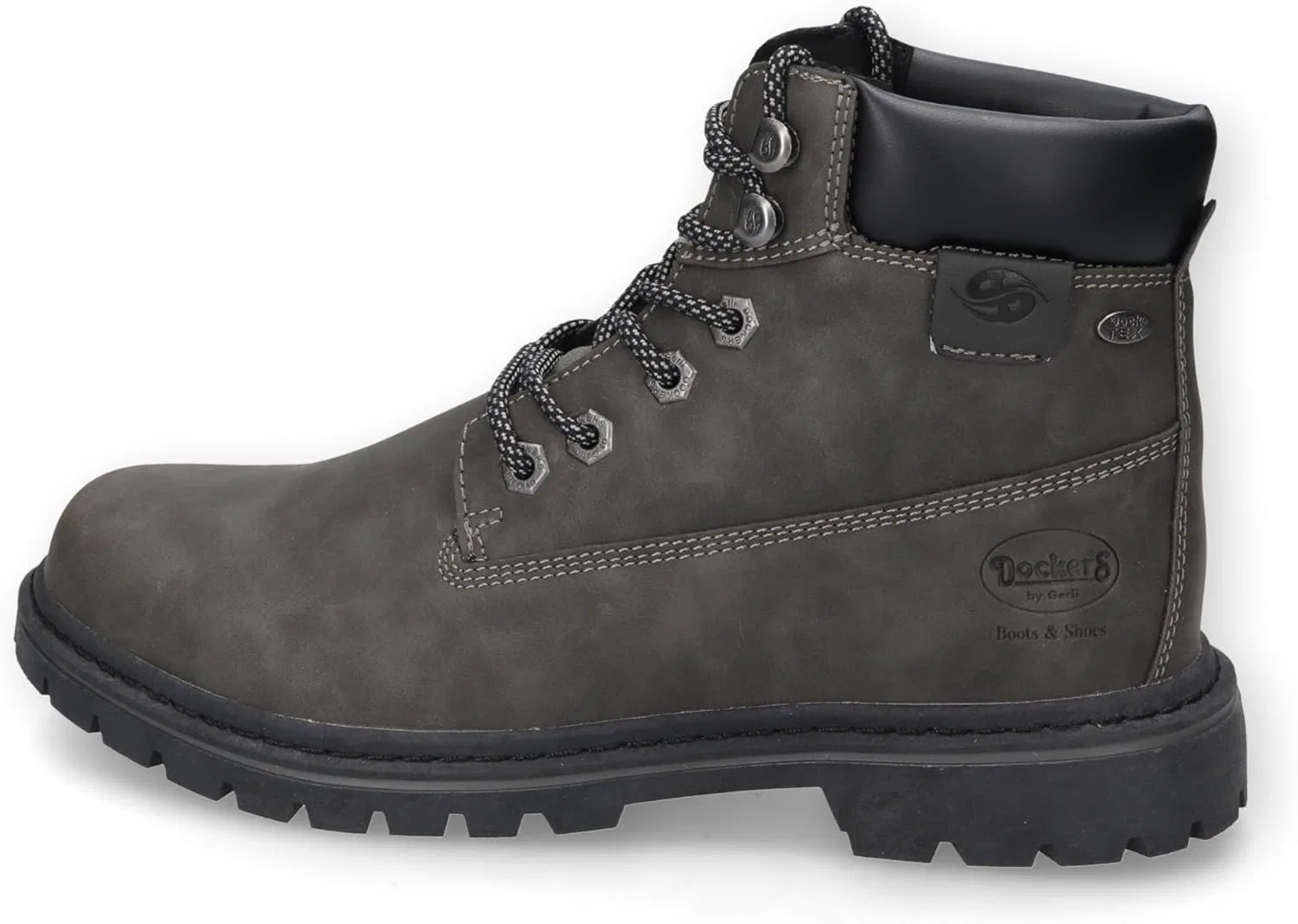 Ботинки Dockers by Gerli Men's Outdoor Shoes, Men's Sports & Outdoor Shoes, Interchangeable Footbed, Water-Repellent, Warm Lined, Dark Grey 220 — фото 2