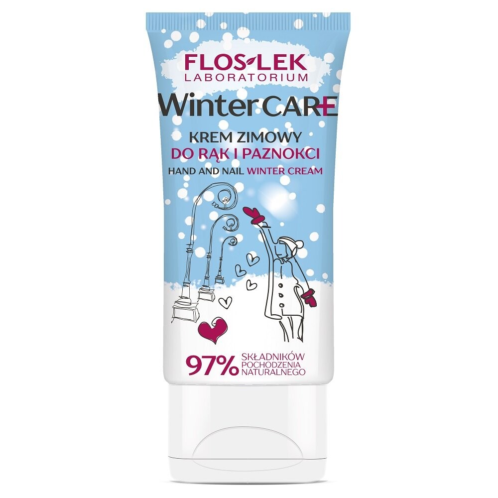 

Floslek, Winter Care, Зимний защитный крем для рук и ногтей, 50 мл