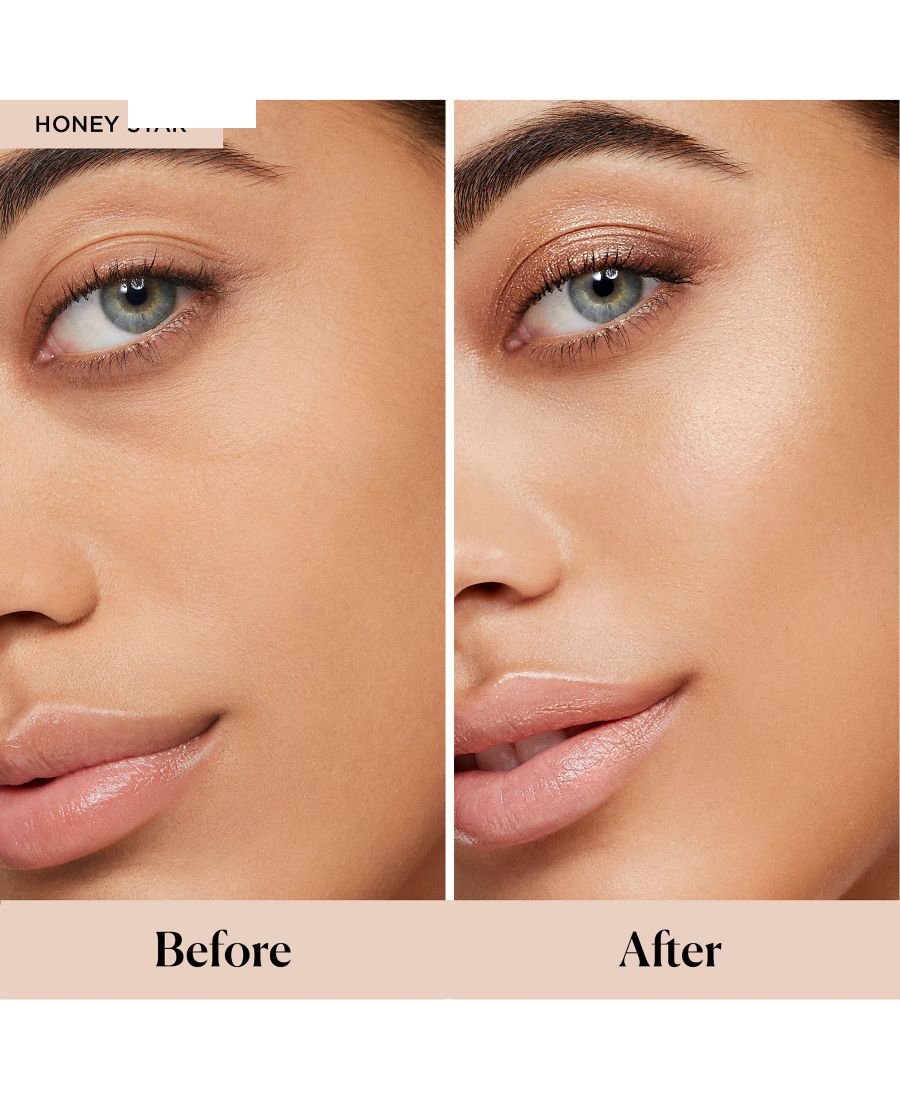 Полупрозрачная рассыпчатая фиксирующая пудра - Light Catcher Laura Mercier, цвет honey star — фото 3