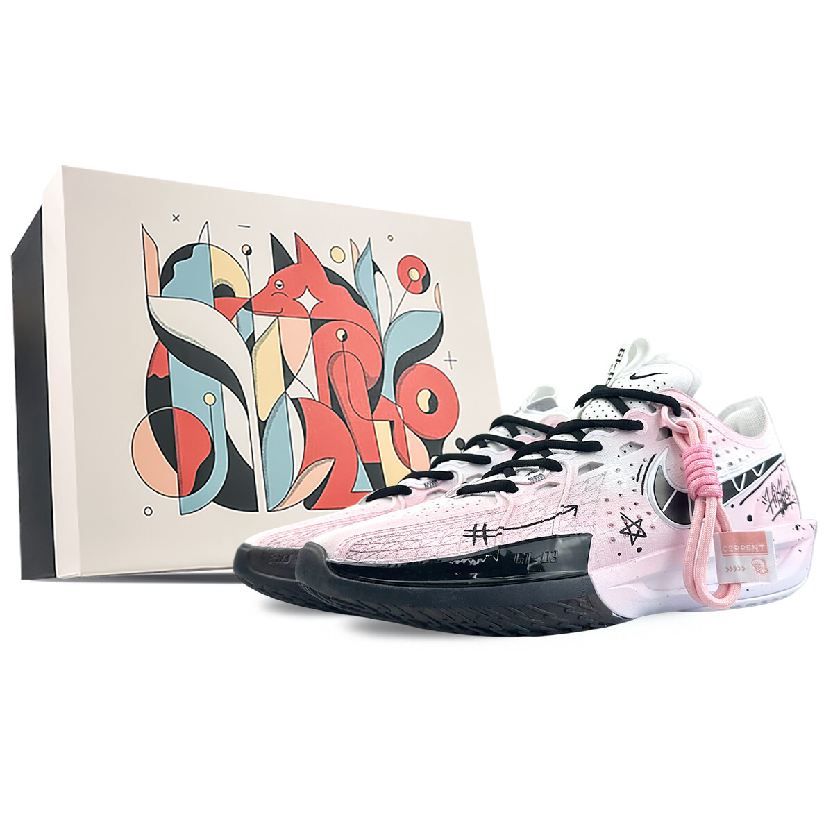 

Баскетбольные кроссовки Air Zoom GT Cut 3 унисекс с низким верхом черного цвета Nike