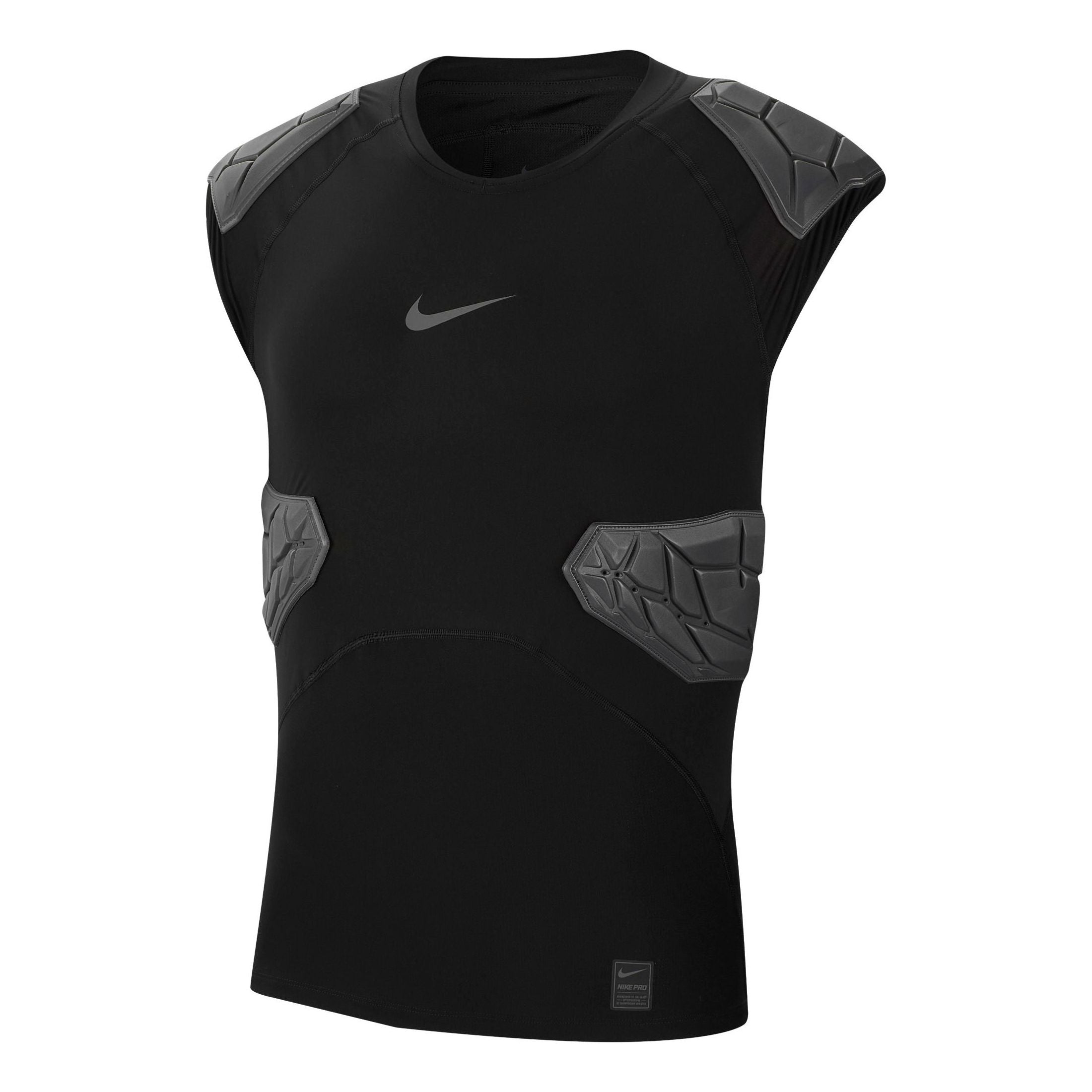 

Спортивный топ Nike Pro HyperStrong 4-Pad Top 'Black' AQ2733-010, черный