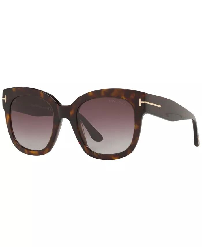 

Солнцезащитные очки, FT0613 52 Tom Ford, коричневый