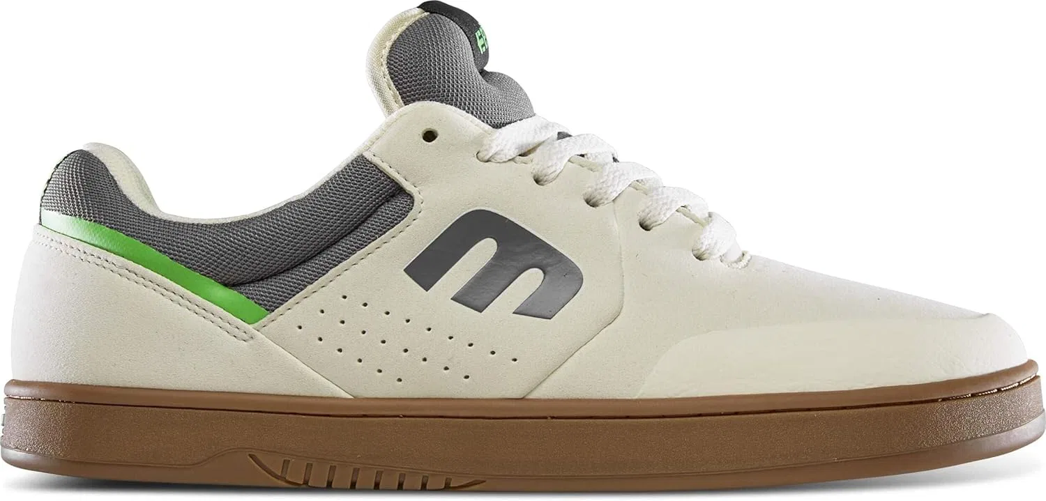 Мужские кроссовки Etnies 4101000261 - обувь для скейтборда, 2-White Grey Rubber