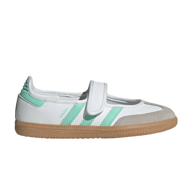 Adidas Samba Jane J 'Cloud White Easy Green Gum'