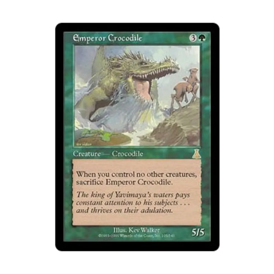

CCG Император Крокодил (клавиша R), MTG - Urza's Destiny