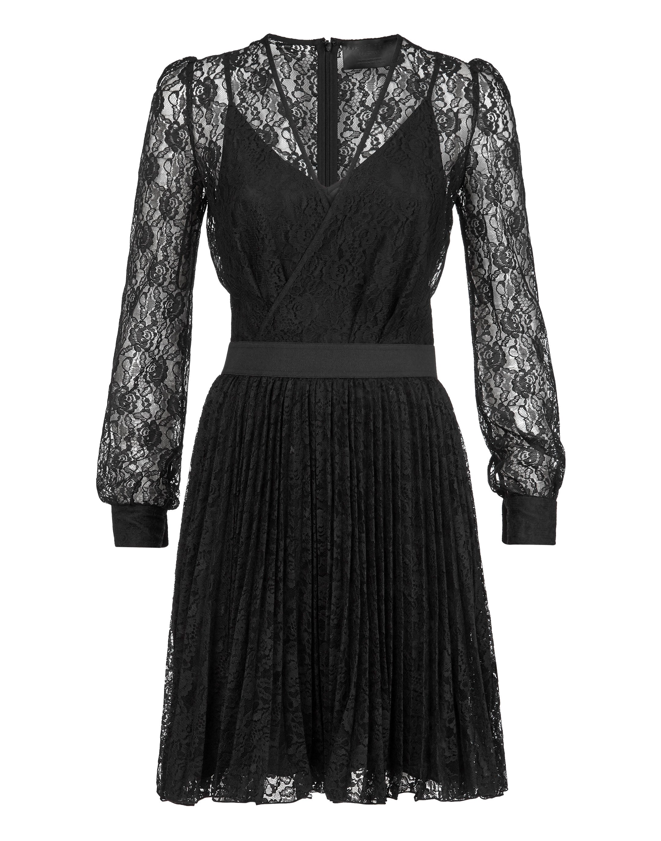 

Короткое платье Элегантное PHILIPP PLEIN, черный