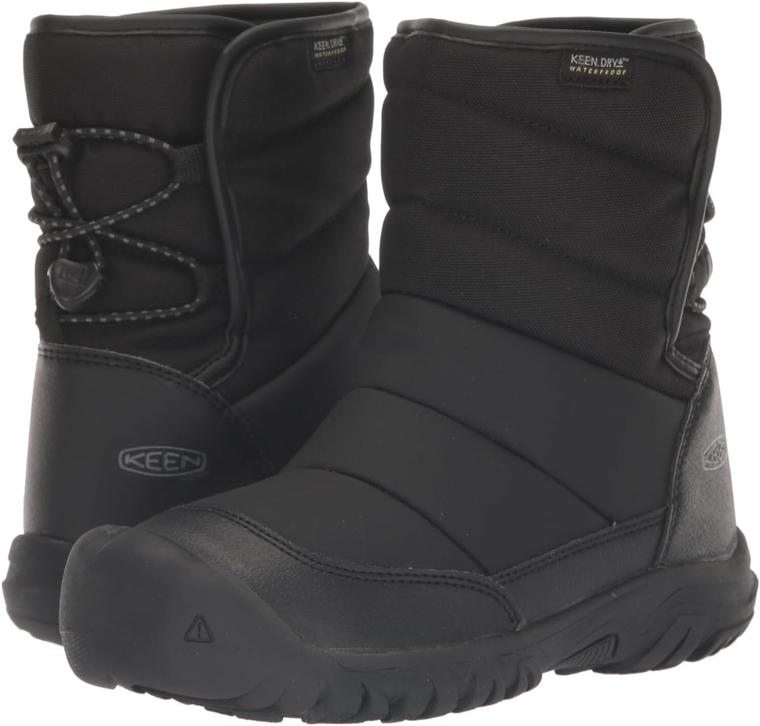 

Зимние ботинки Puffrider Waterproof KEEN, цвет Black/Steel Grey