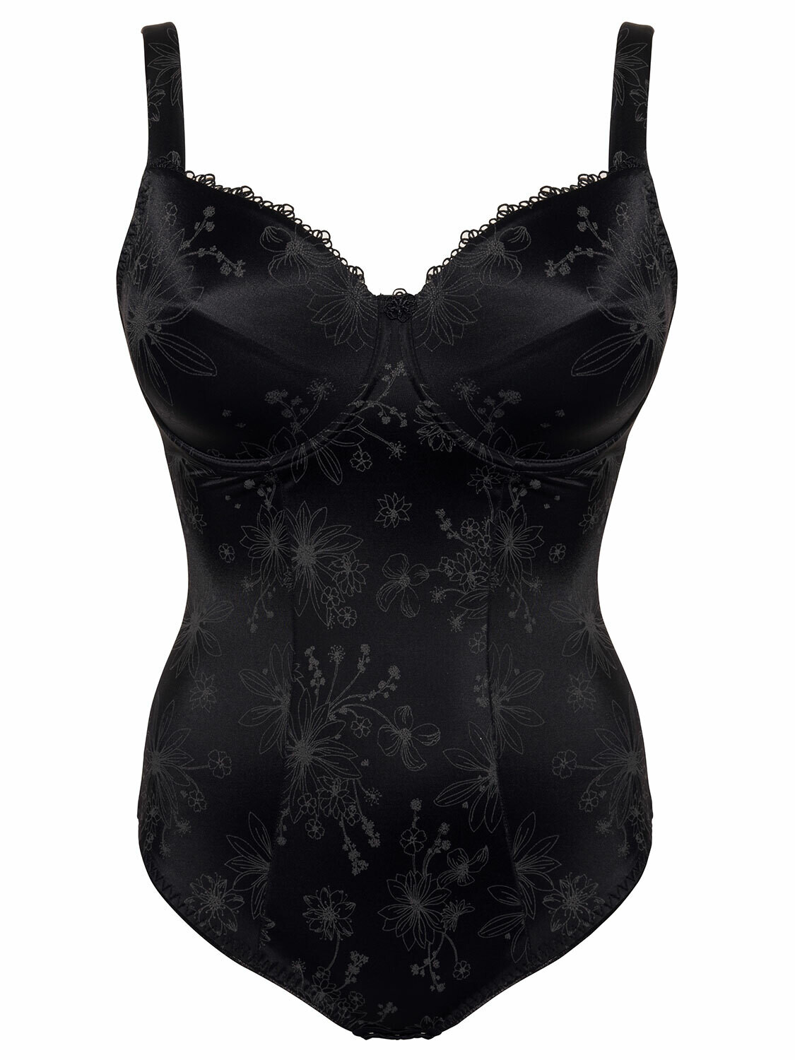 

Боди Ulla Dessous mit Bügel Viola, черный