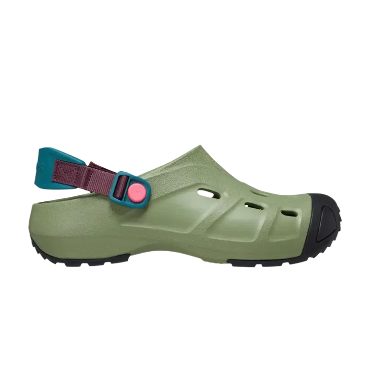 Сабо Crocs Quick Trail Clog, зеленый