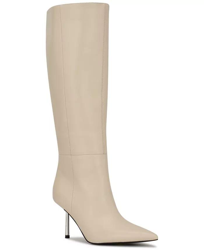 Женские высокие сапоги Nomas с острым носом Nine West, слоновая кость/кремовый
