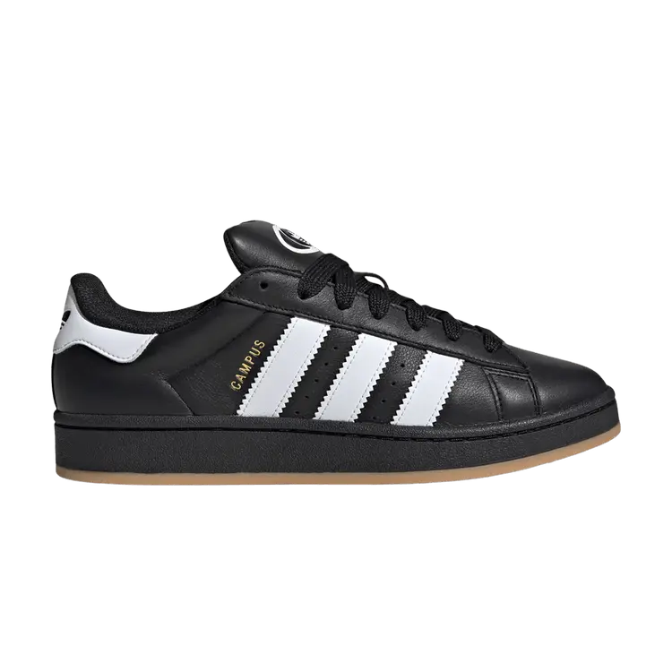 

Кроссовки adidas Campus 00s 'Core Black Leather Gum', черный