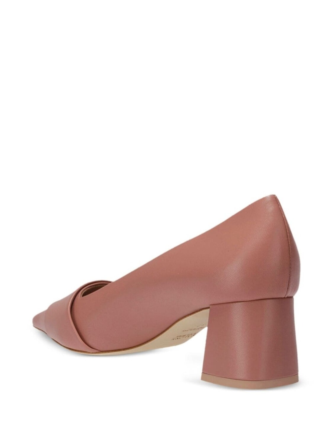 Malone Souliers туфли Hayes из кожи с пряжкой 45 мм, розовый — фото 3