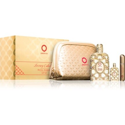 

Orientica Luxury Collection Royal Amber U Set Edp 80 ml & Edp 75 ml Atomizer Spray - Orientica