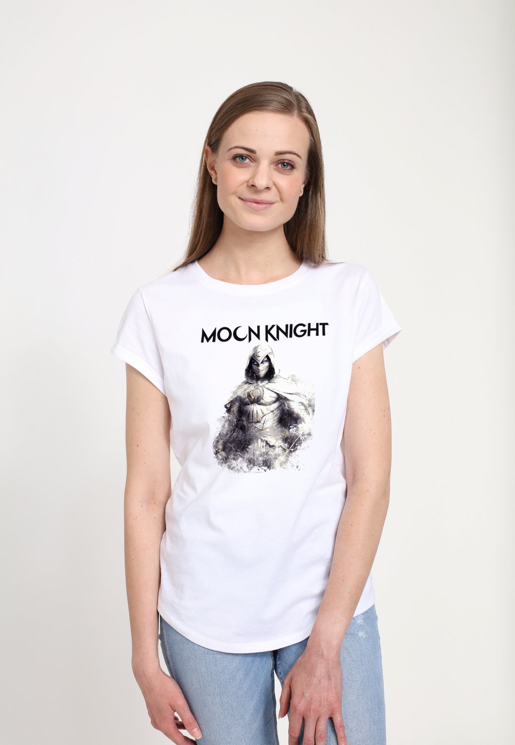 

Футболка с принтом MARVEL MOON KNIGHT MOON KNIGHT FADE Henry Tiger, белый