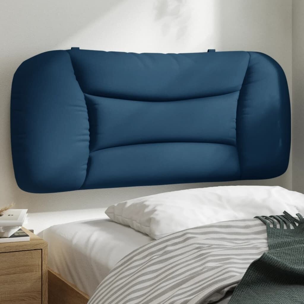 

Подушка на изголовье синяя ткань 80 см DKD HOME DECOR