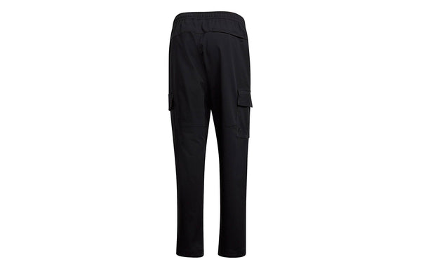 Брюки 70 twill cargo sports stylish woven long pants black Adidas, черный — фото 2