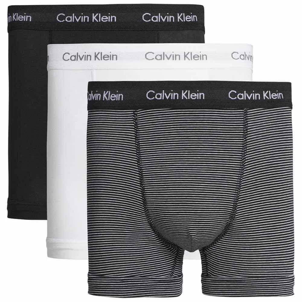 

Трусы Calvin Klein 3 units, белый/черный