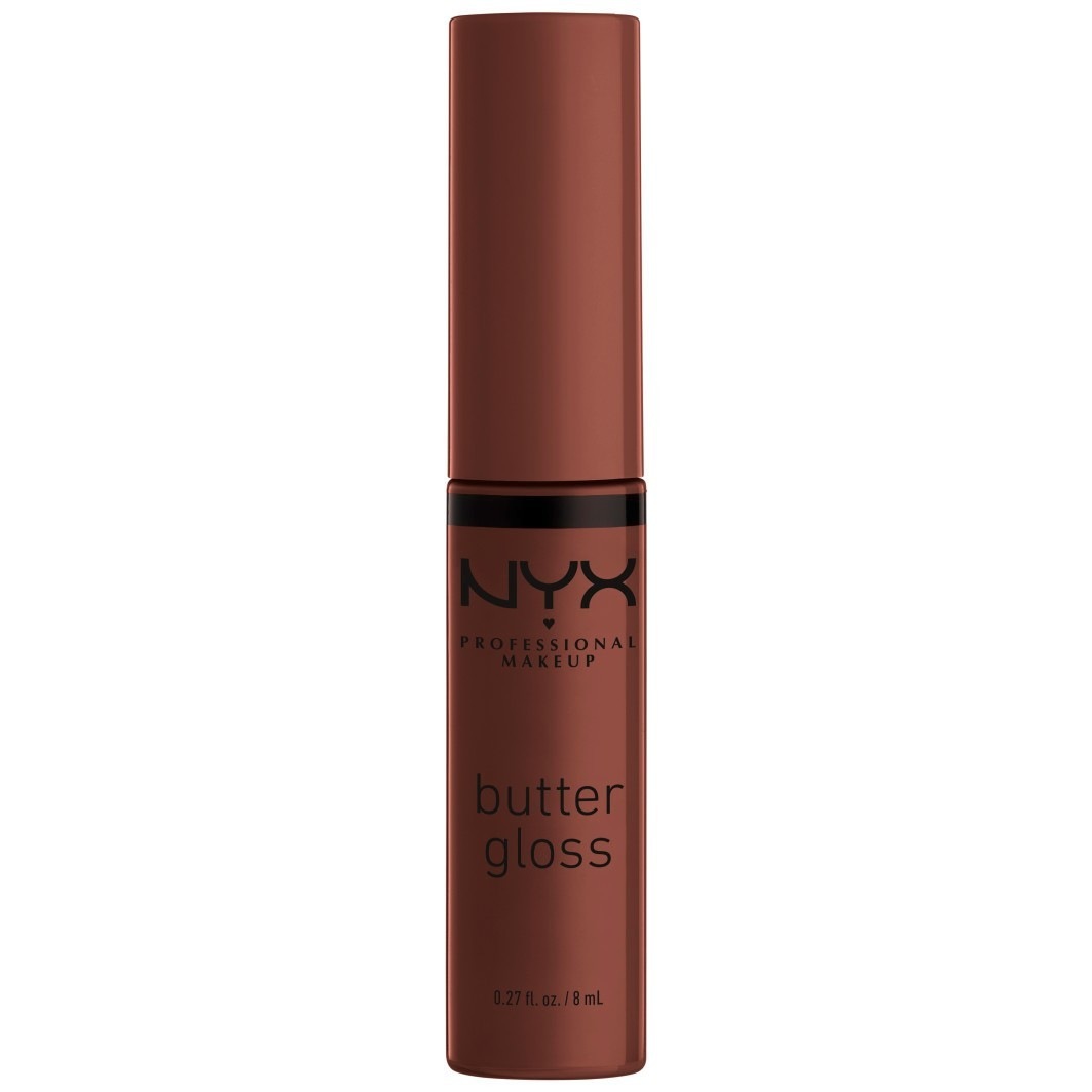 

Блеск для губ wedding butter gloss Nyx Professional Makeup, 51 - brownie drip, объем 8 мл