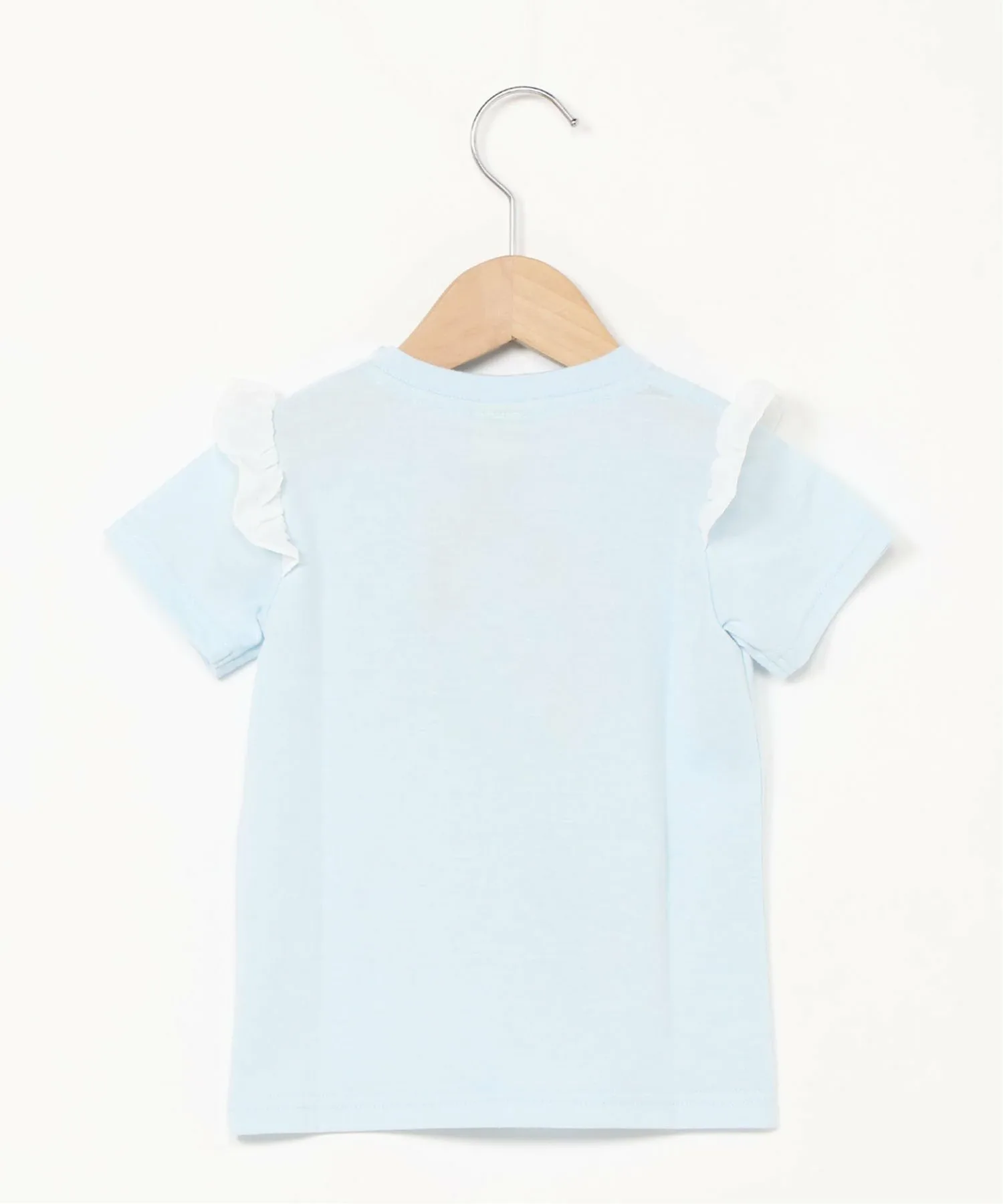 Футболка с коротким рукавом и плюшевой игрушкой APKC/(K) Anpanman Kids Collection, Saxophone Blue — фото 3