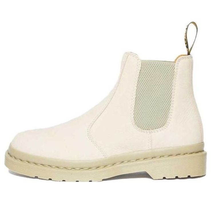 

Ботинки Dr. Martens 2976 Mono Milled Nubuck Leather Chelsea Boots 'Parchment Beige' 30661292, бежевый