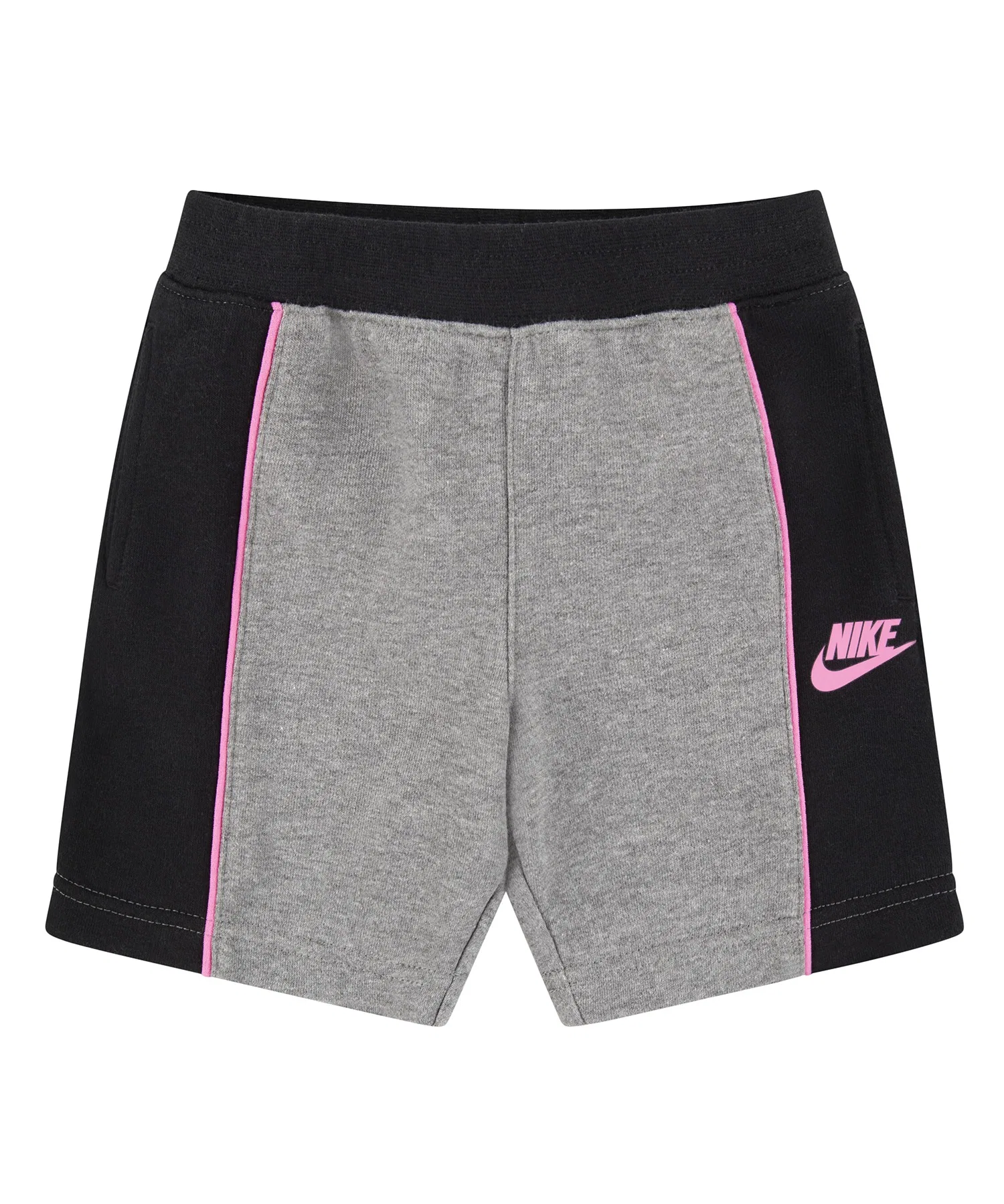 Детские шорты Nike B NSW BE REAL из хлопка серые
