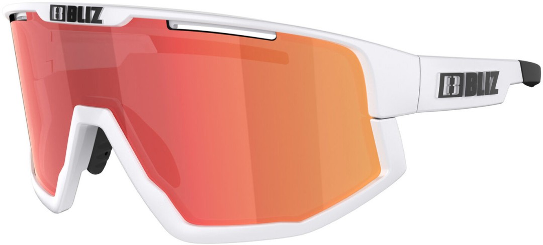 

Bliz Солнцезащитные очки Fusion matt white/smoke red multi