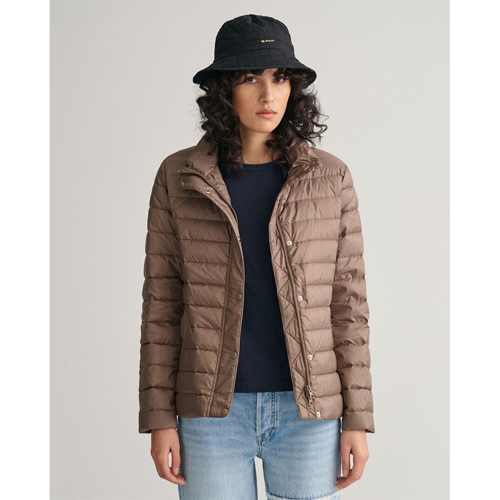 

Куртка Gant Light Down, коричневый