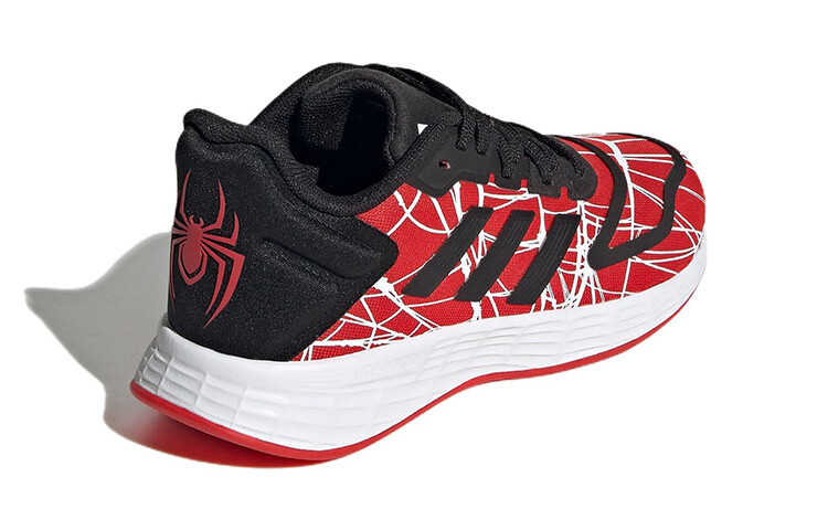 Кроссовки детские Marvel X Duramo 10 PS Low-top красные/черные/белые Adidas — фото 4