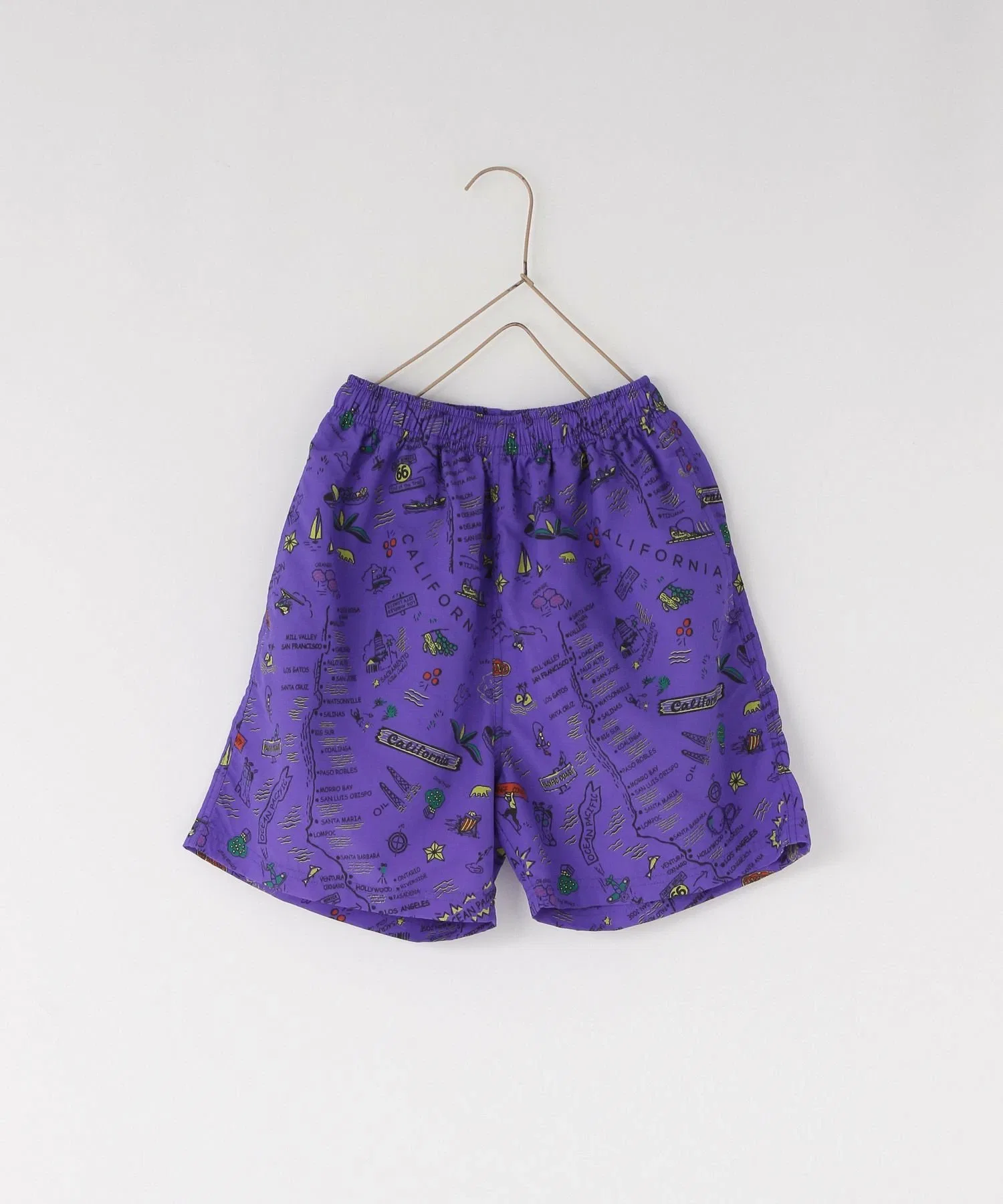 Короткие шорты для гала-вечера Ocean Pacific Lowrys Farm, Purple (95)