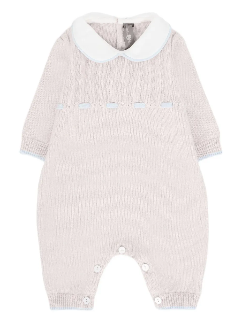 

Шерстяной ромпер с воротником Питер Пэн Little Bear, нейтральный