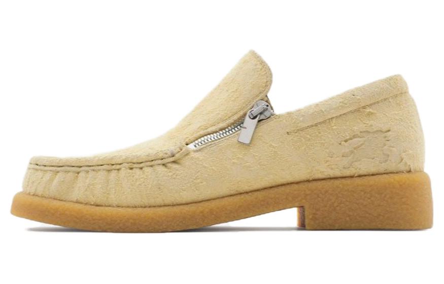 

Замшевые лоферы Chnace Burberry, Original Shoe Box Included