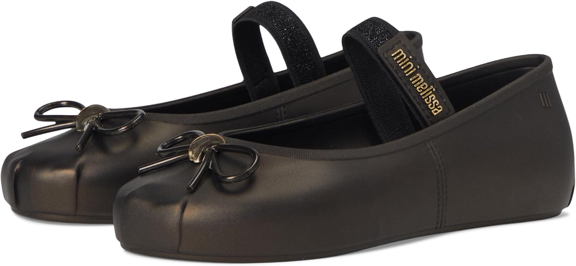 

Балетки Mini Melissa Mini Sophie, цвет Metallic Black