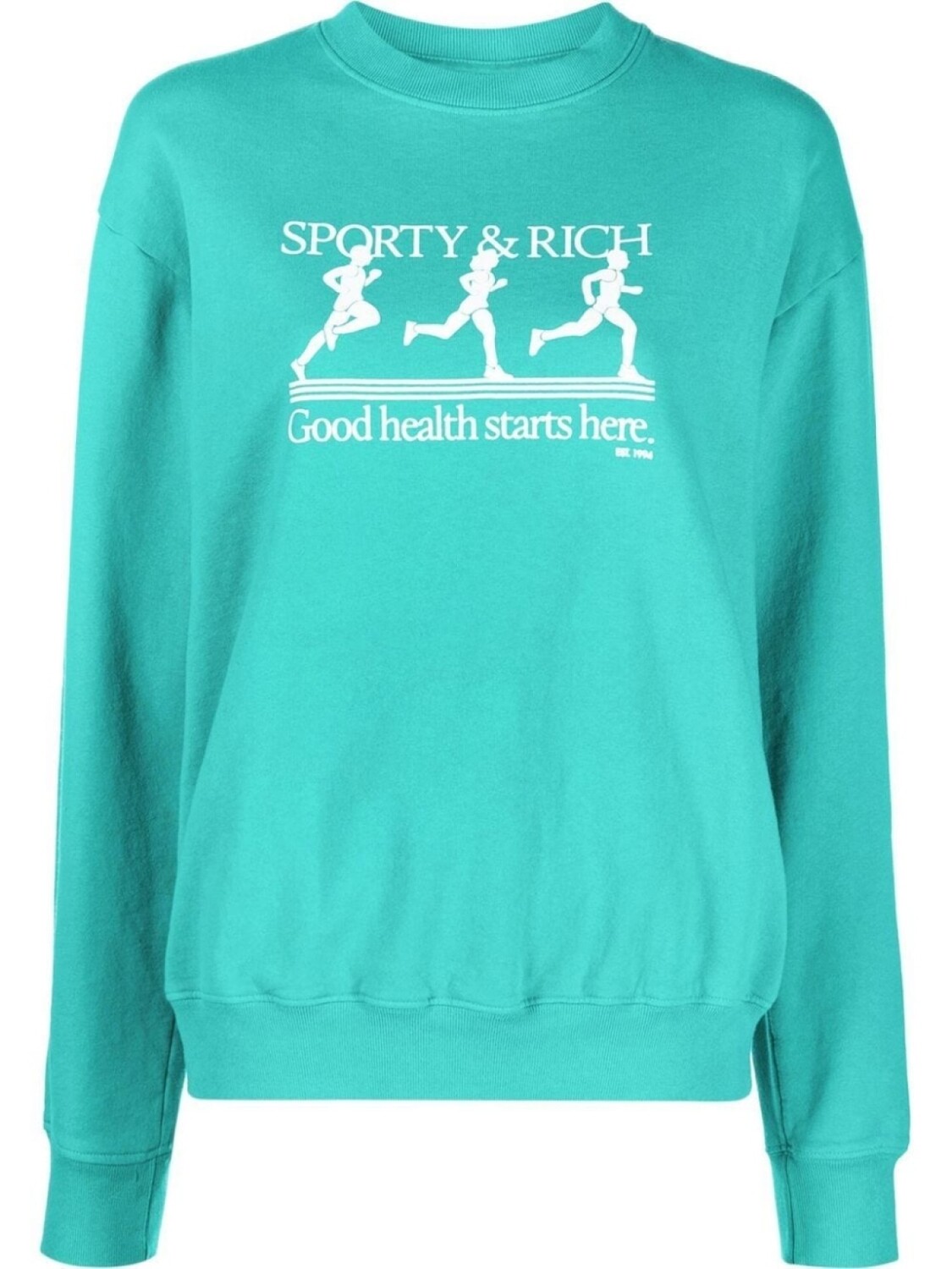 

Sporty & Rich толстовка с логотипом, синий