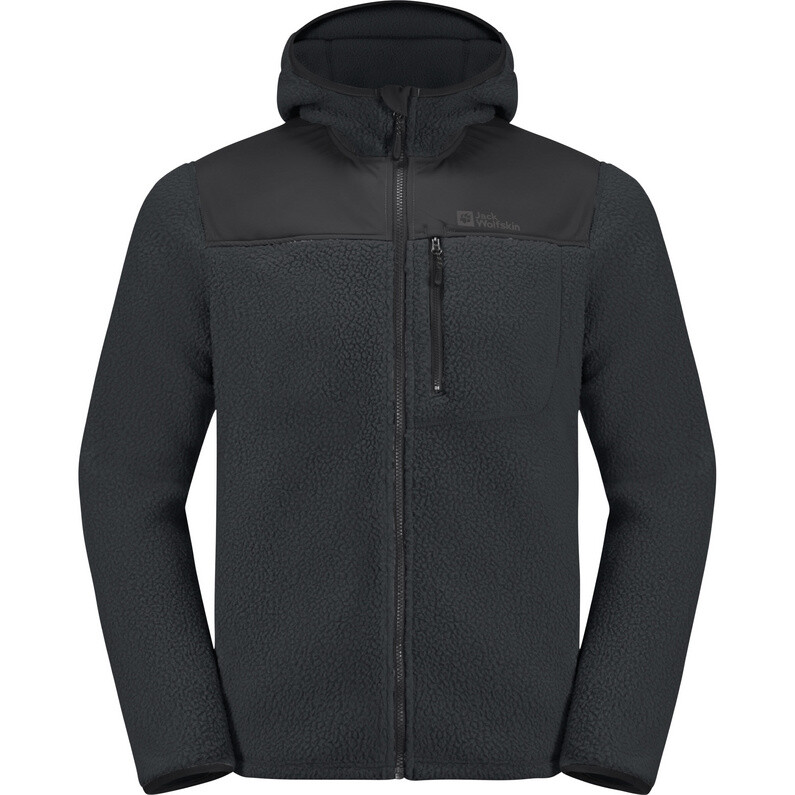 

Мужская куртка с ворсом Kammweg Jack Wolfskin, черный