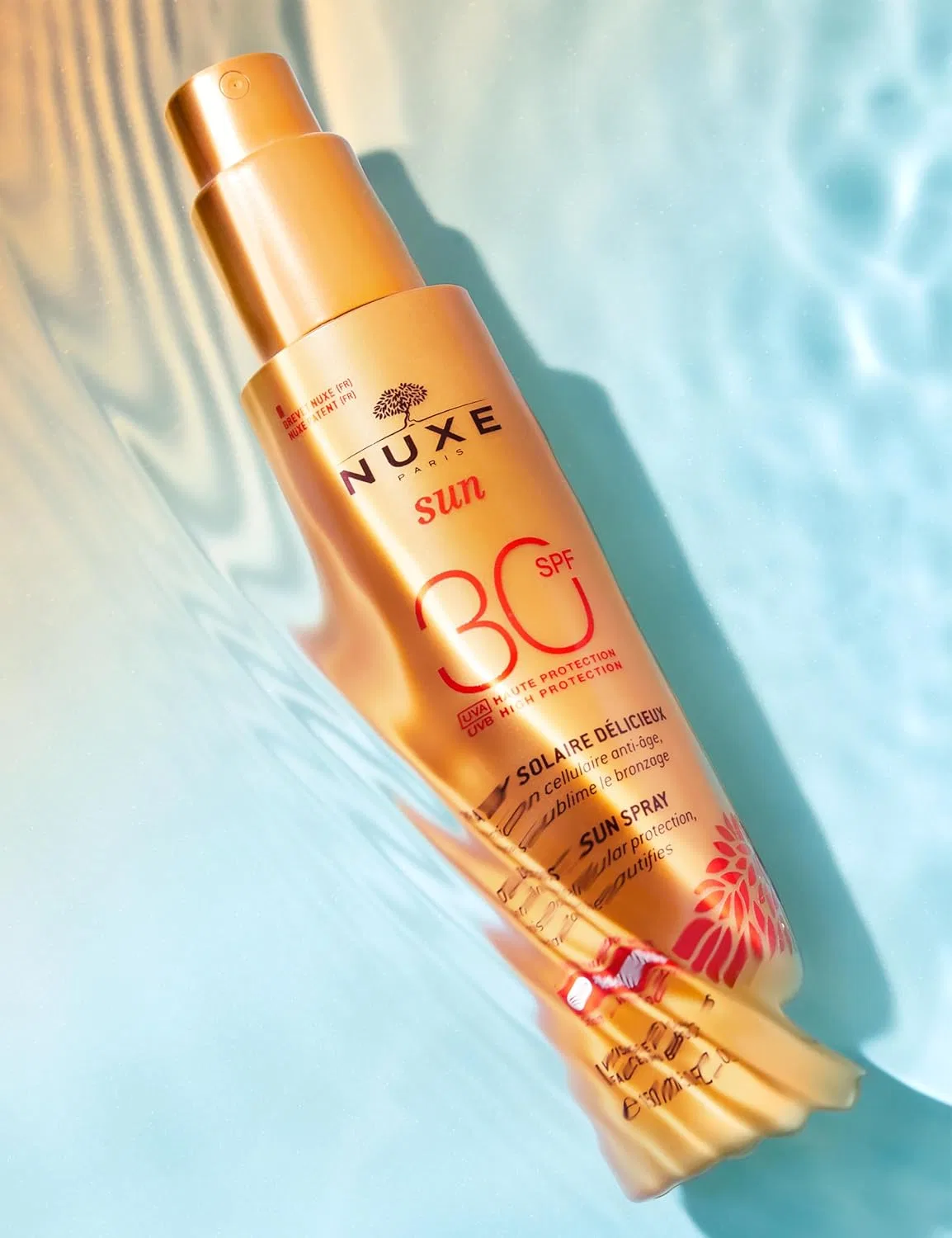 Солнцезащитный спрей для лица и тела «Sun Spray Delicioso» SPF30 от Nova Angel Nuxe Nuxe — фото 3