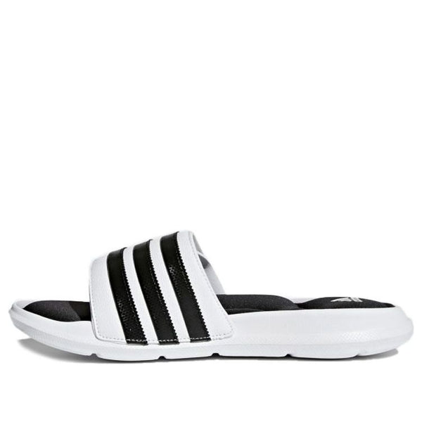 

Тапочки superstar slide 'white black' Adidas, черный