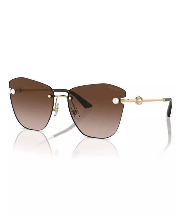 

Женские солнцезащитные очки, JC4004HB Jimmy Choo, золотой
