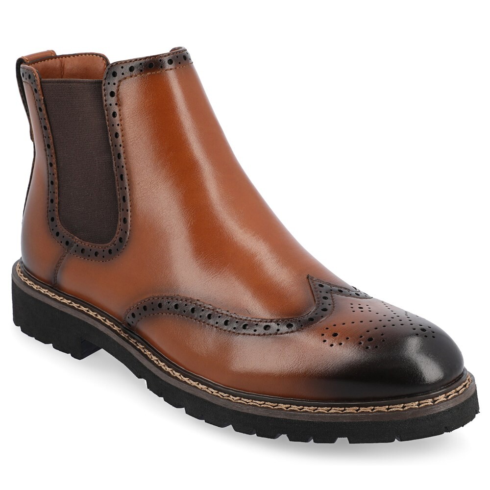 

Мужские ботинки челси Hogan Wing Tip Vance Co., цвет cognac synthetic