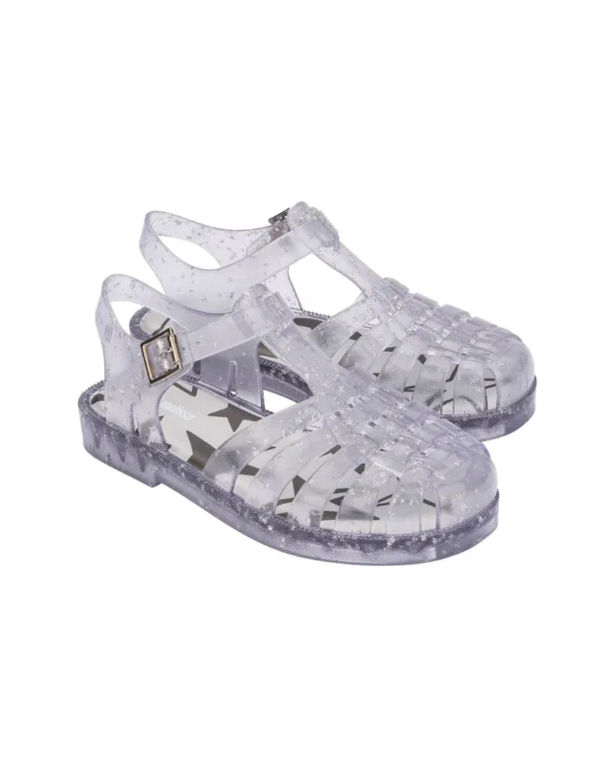 Детские сандалии Mini Melissa Possession Shiny Elements, белый