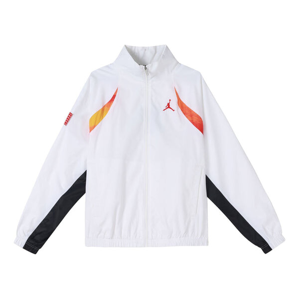 

Куртка Air Jordan Legacy AJ11 Stand-up Collar Causual Jacket Coat Male White, белый