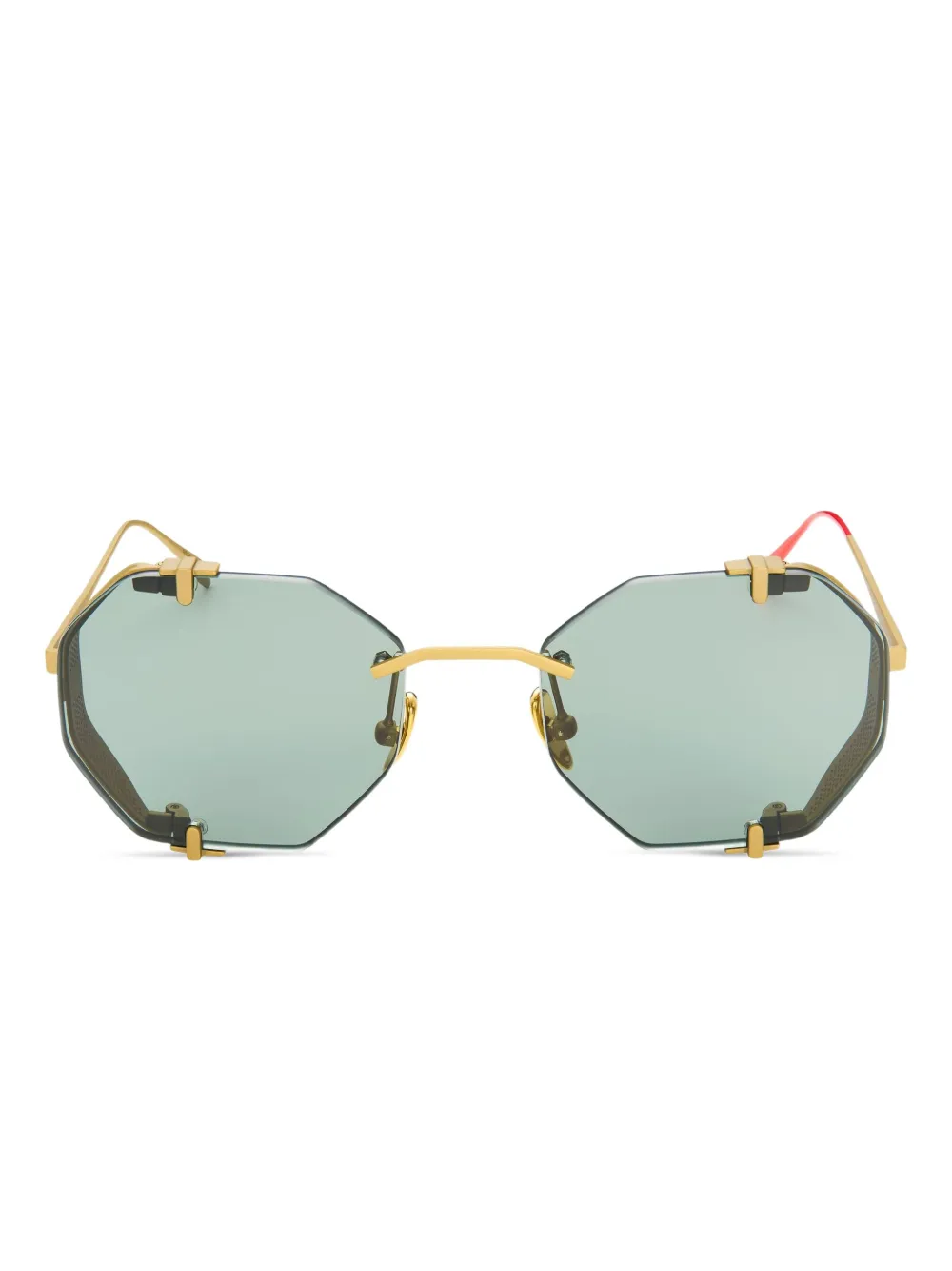 

Солнцезащитные очки Sever в геометрической оправе Vysen Eyewear, золотой