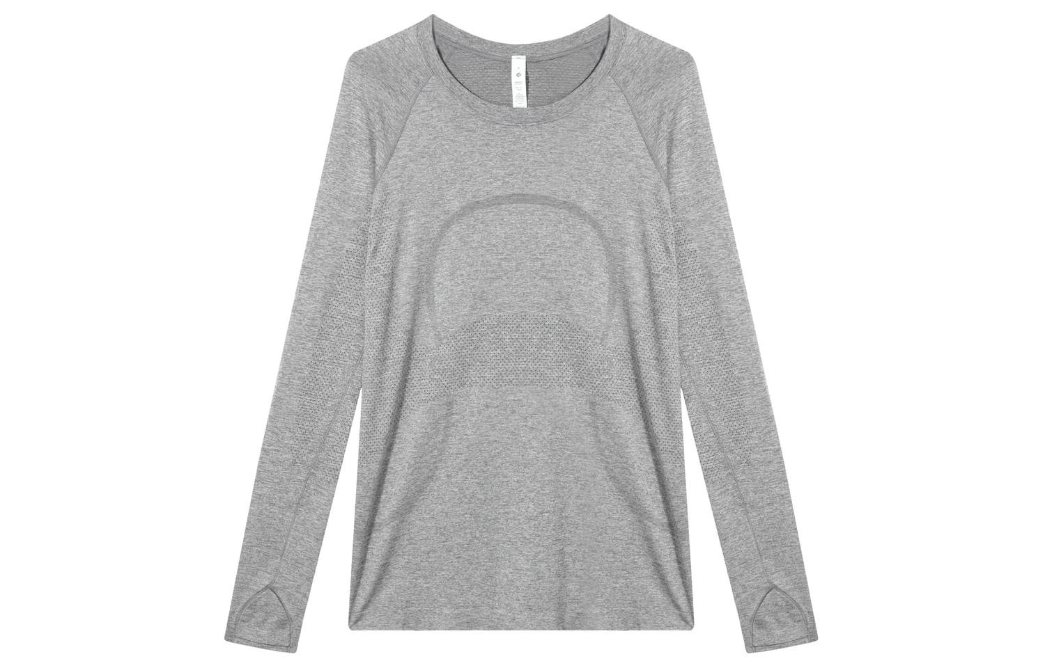 

Футболка Swiftly Tech с рукавом реглан Lululemon, белый/белый/WHWH