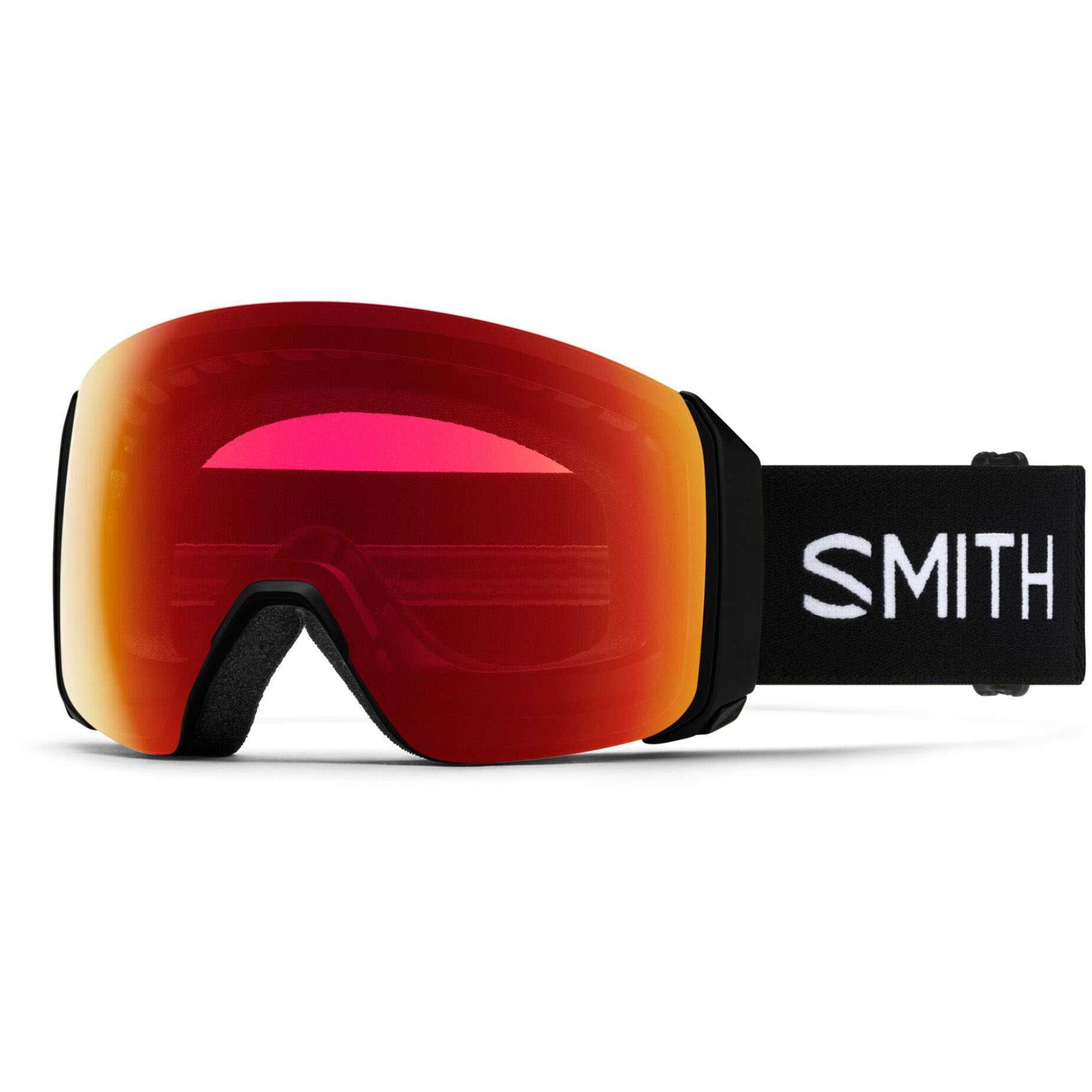 

Снежные очки 4D MAG XL Smith, Black/ChromaPop Photochromic Red Mirror