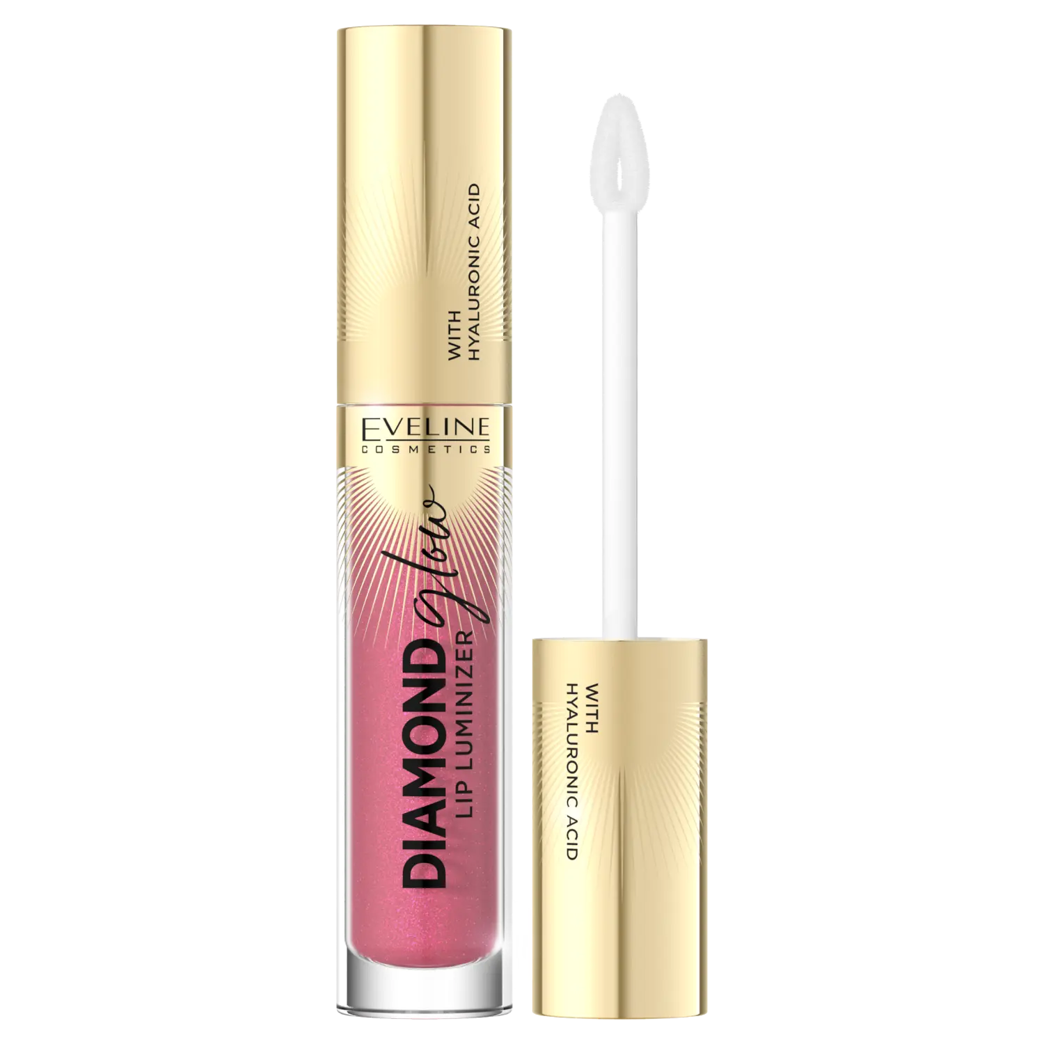 

Блеск для губ с гиалуроновой кислотой 09 Eveline Cosmetics Diamond Glow, 4,5 мл
