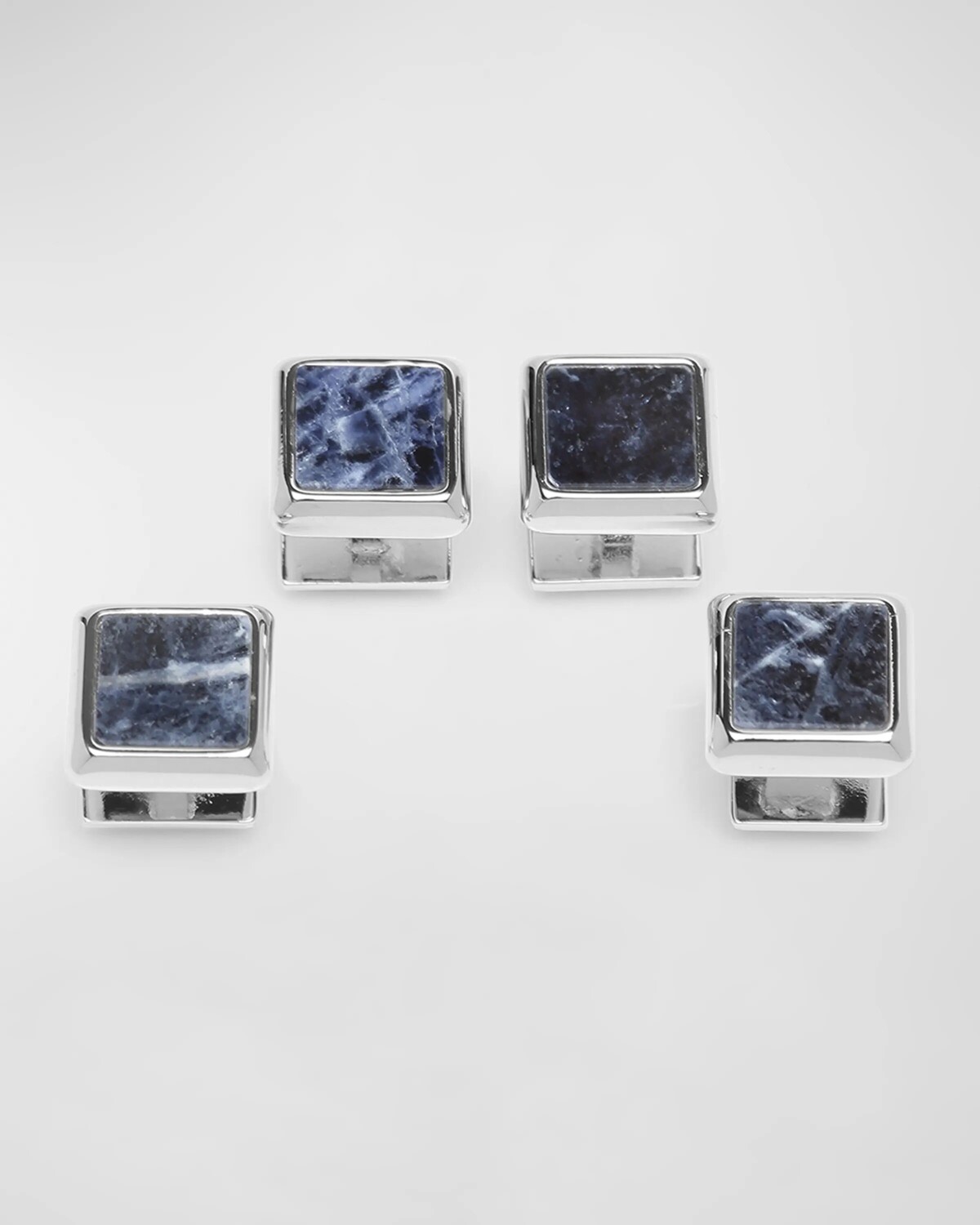 

Мужская рубашка с заклепками из содалита JFK Presidential Cufflinks Inc., цвет Blue
