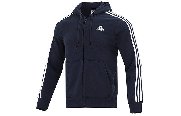 

Толстовка мужская темно-синяя Adidas, темно-синий