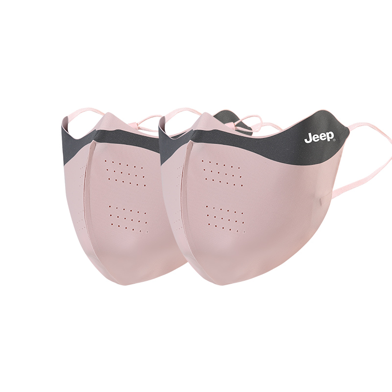 

Маска для защиты от солнца из полиамида Unisex Jeep, mist розовый *2